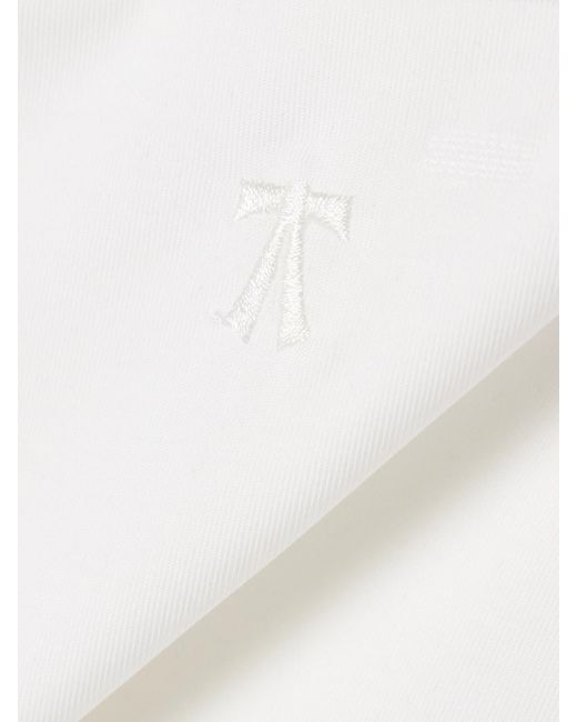 The Park White Joy Layered Stretch-Tencel Lyocell Leggings