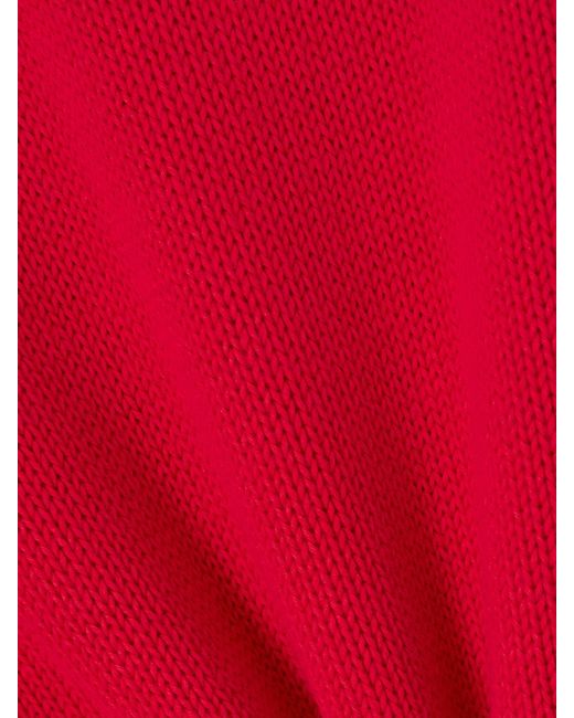High Sport Red Veronica Cotton Sweater