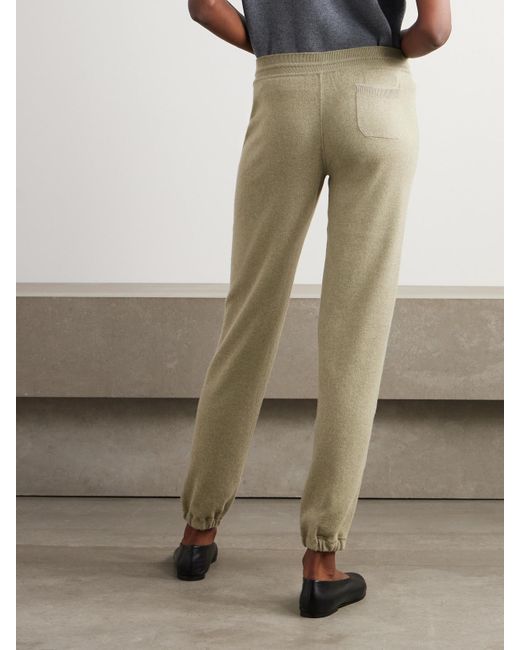 Loro Piana Natural Cashmere Track Pants