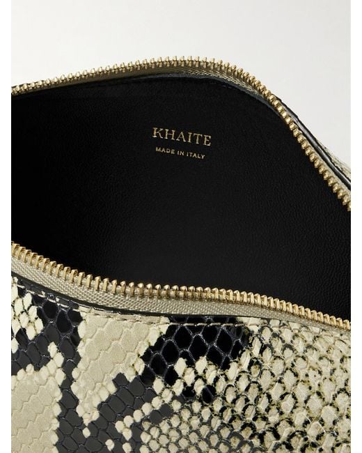 Khaite Multicolor Kye Mini Snake-Effect Shoulder Bag