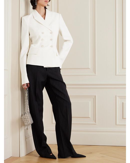 Stella McCartney White Wool Blazer