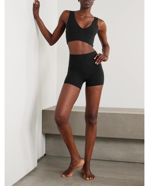 Short Taille Haute En Tissu Nulu&Trade; Align&Trade; 15 Cm/6&Quot lululemon athletica en coloris Black