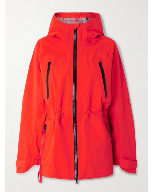 Veste À Capuche En Tissu Technique Truenature Adidas By Stella McCartney en coloris Red