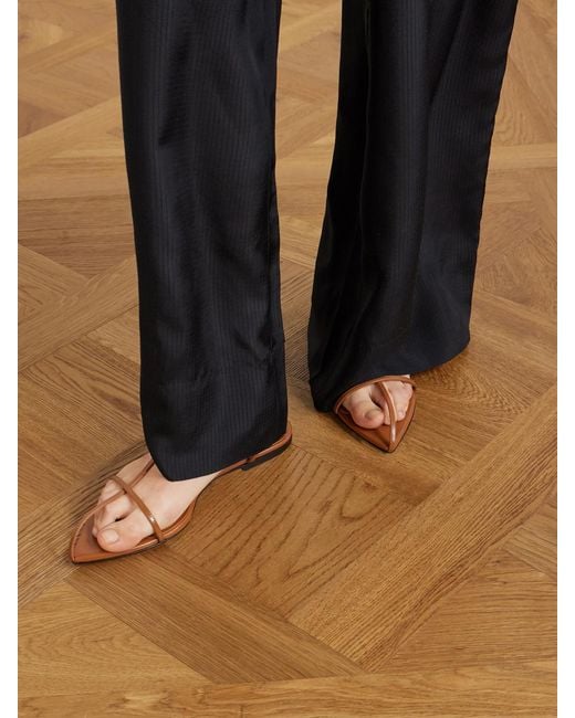 Jil Sander Natural Cage Leather Sandals