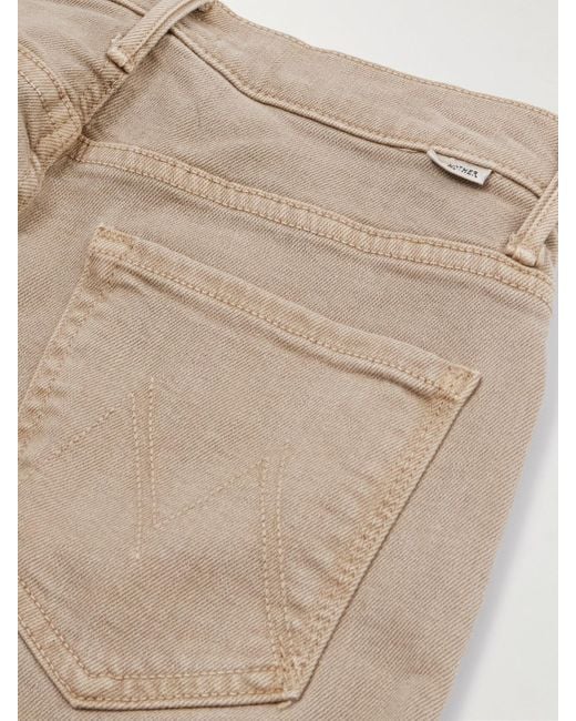 Mother Natural The Kick It Hoch Sitzende Jeans Mit Geradem Bein
