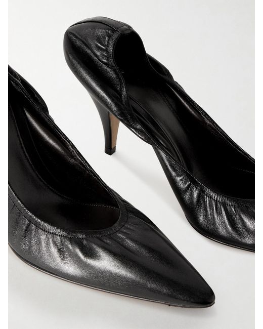 The Row White Liisa Pumps Aus Leder
