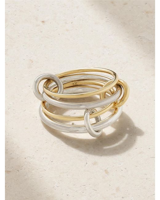 Spinelli Kilcollin Natural Pisces 18-Karat And Sterling Ring