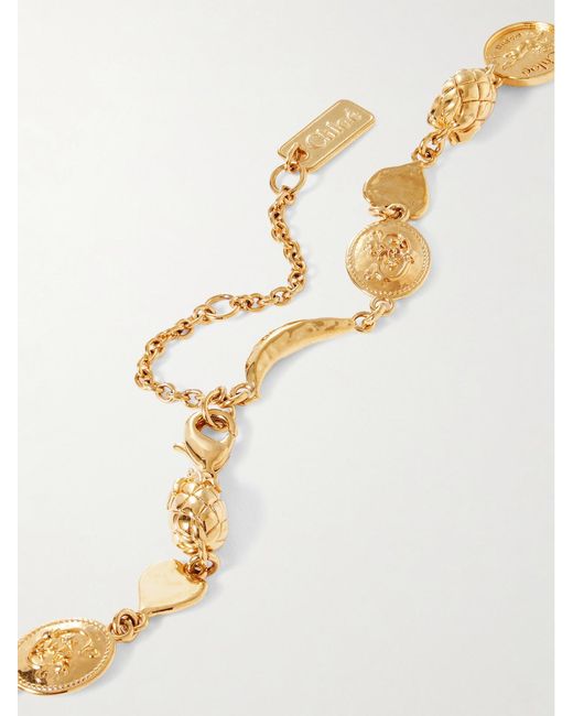 Chloé Metallic Tone Necklace