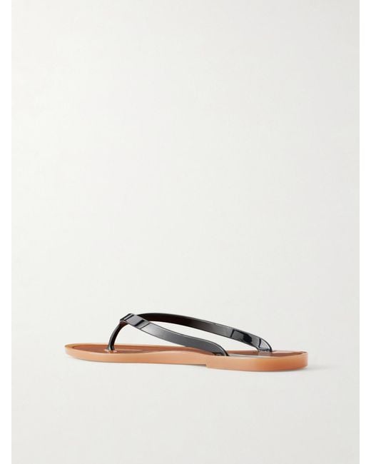 Christopher Esber Black Jo Pvc Flip Flops