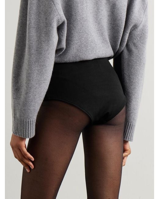 Esse Studios Black Stretch-Knit Briefs