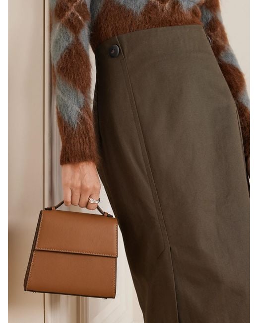 Hunting Season Brown Kleine Tote Aus Leder