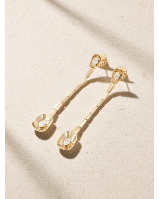 Nikos Koulis Natural Look 18-Karat Diamond Earrings