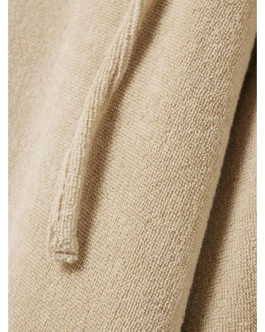 Lisa Marie Fernandez Natural Cotton-Terry Coverup