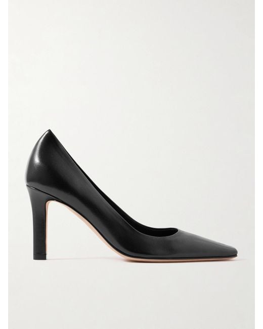 The Row Black Carla Pumps Aus Leder