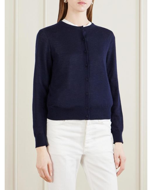 arch4 Blue Elio Cashmere Cardigan