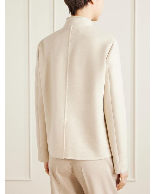 Loro Piana Natural Spagna Mini Cashmere Jacket