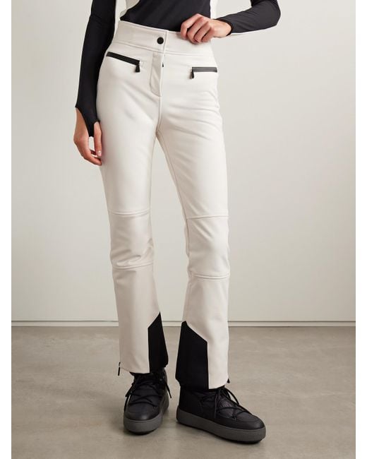Moncler White Trousers