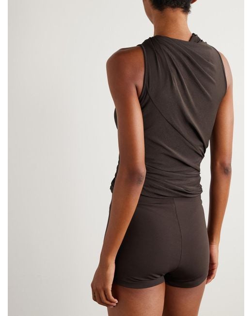 Rick Owens Black Luna Jersey Tank
