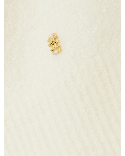 ÉTERNE Natural Brock Cashmere-Blend Sweater