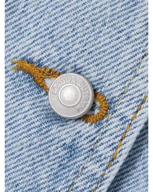 Magda Butrym Blue Denim Vest