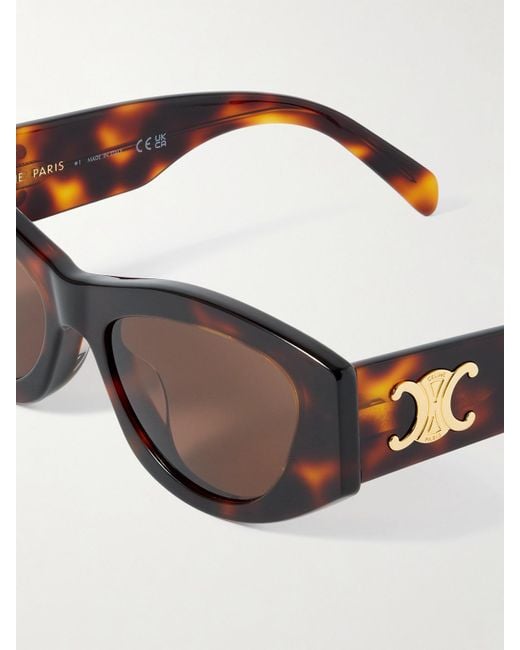 Céline Multicolor Triomphe Acetate Sunglasses