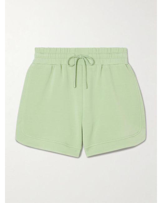 Varley Green Ollie Shorts Aus Doublesoft-Material