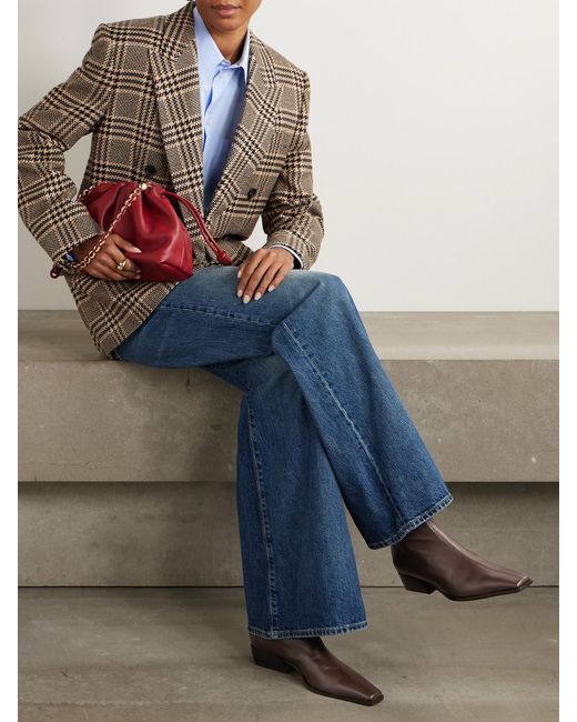 Emme Parsons Brown Minori Leather Ankle Boots