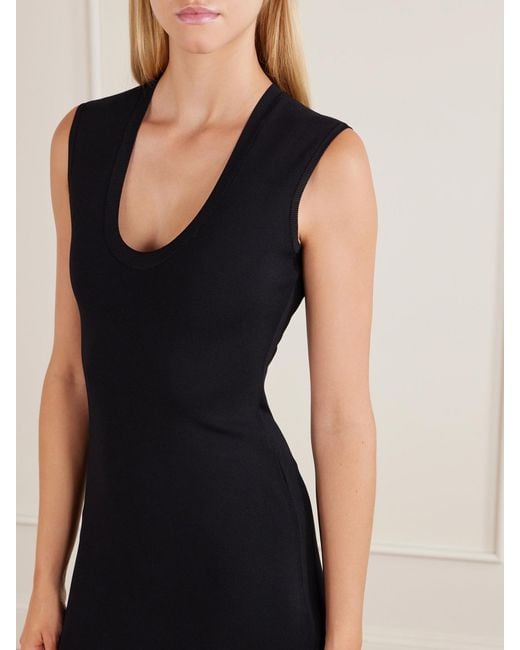 Stella McCartney Blue Jersey Midi Dress