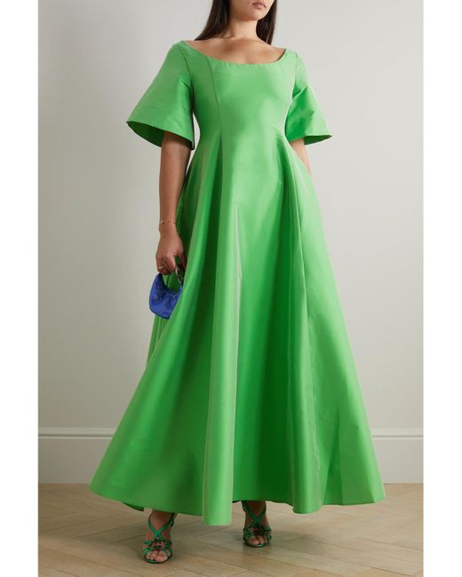 BERNADETTE Green Maude Maxikeid Aus Taft