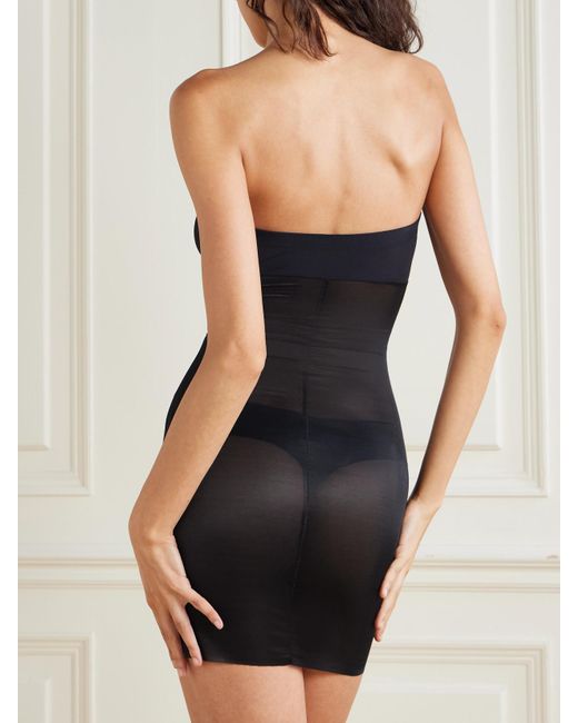 Commando Black Featherlight Mesh Slip