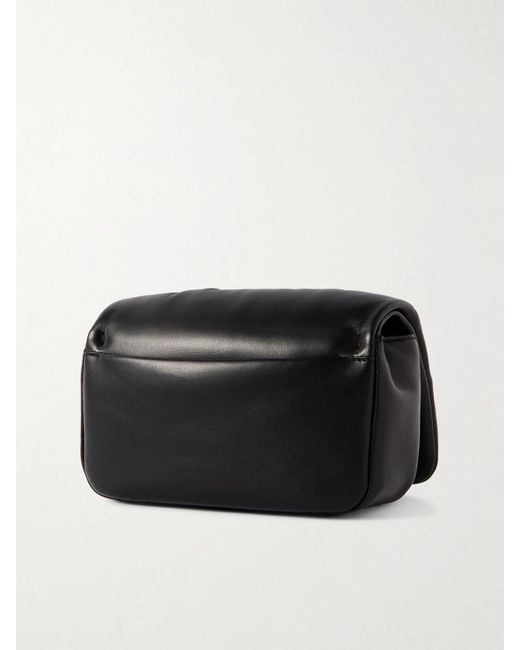 Roger Vivier Black Viv' Choc Me Mini Padded Leather Shoulder Bag