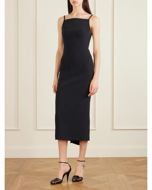 Givenchy Black Cage Patent-Leather Sandals