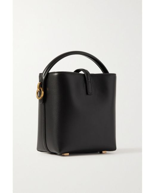 Saint Laurent Black Mini Le 37 Bucket Bag