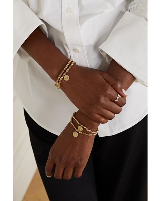 Sydney Evan Metallic Capricorn 14-Karat Diamond Bracelet
