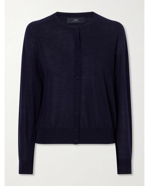 arch4 Blue Elio Cashmere Cardigan