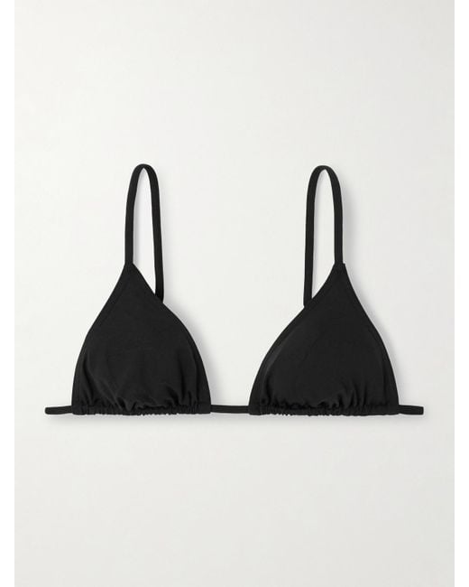 Eres Black Les Permanents Mouna Triangel-Bikini-Oberteil