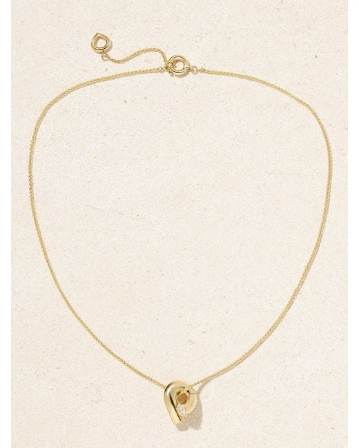 Tabayer Natural Oera Mini Kette Aus 18 Karat Mit Diamant
