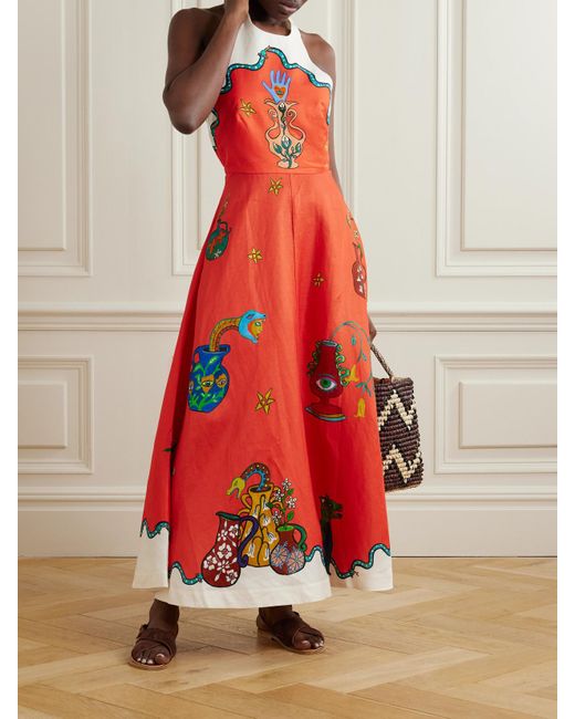 strapless open back dress CONTESSA LONG SLEEVE MIDI DRESS main image 0
