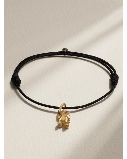 Ole Lynggaard Copenhagen White My Little World 18-Karat And Rope Diamond Bracelet