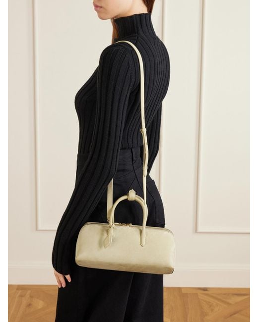 Alaïa Natural Delta Suede Tote