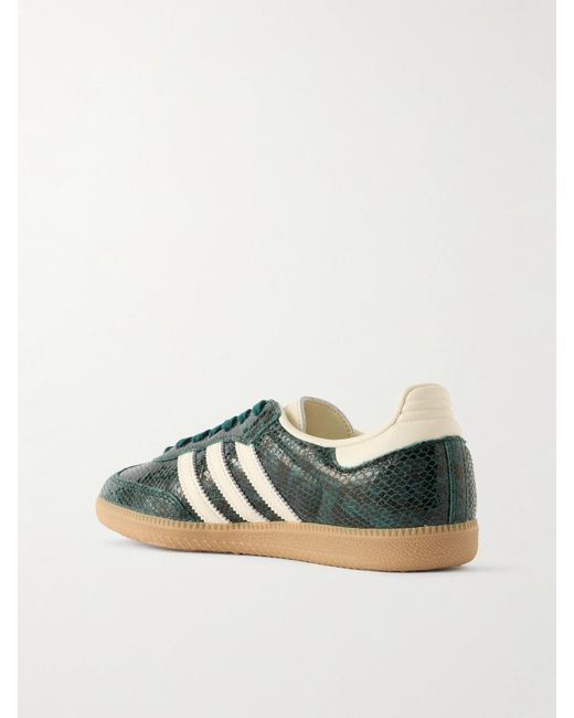 Adidas Originals Green 'Samba Og' Sports Shoes