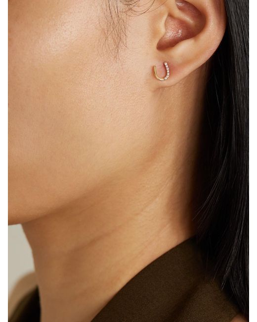 Melissa Joy Manning Natural 14-Karat Recycled Diamond Earrings