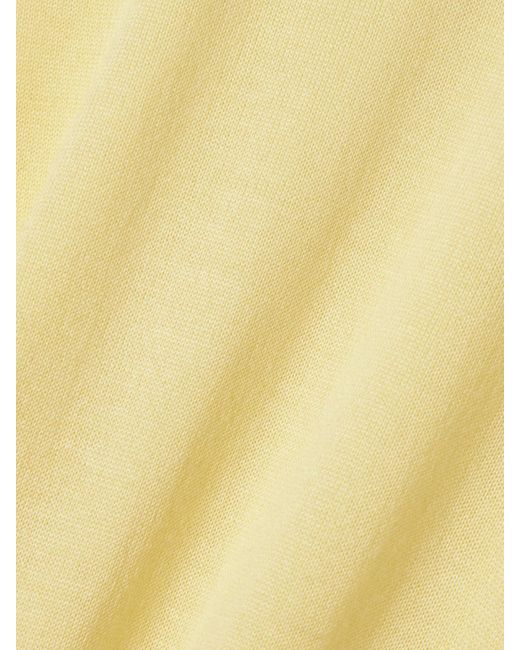 Pull En Cachemire, Laine Et Soie Mélangés Jil Sander en coloris Yellow