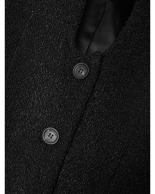 Ferragamo Black Bouclé Jacket