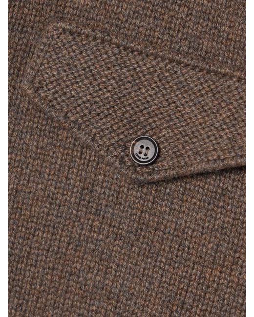Loro Piana Brown Parksville Cashmere Jacket
