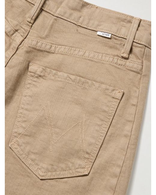 Mother Natural The Half Pipe Flood Hoch Sitzende Barrel-Jeans