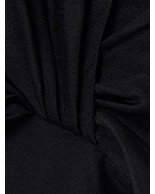 GAUGE81 Black Nabi Body Aus Seidensatin