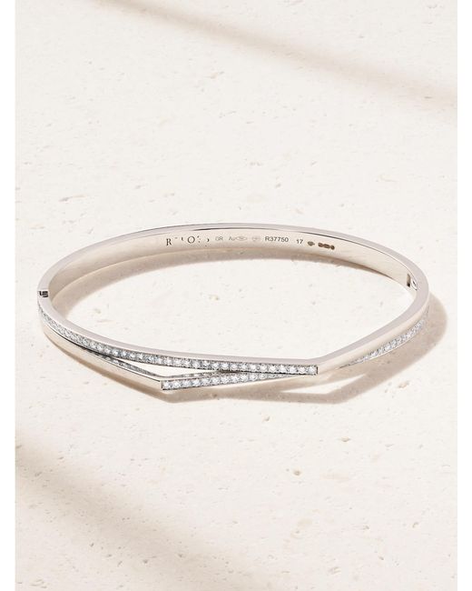 Repossi Natural Antifer 18-Karat Diamond Bracelet