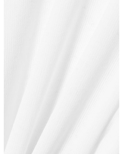 Totême  White Garderob Organic Cotton-Jersey Top
