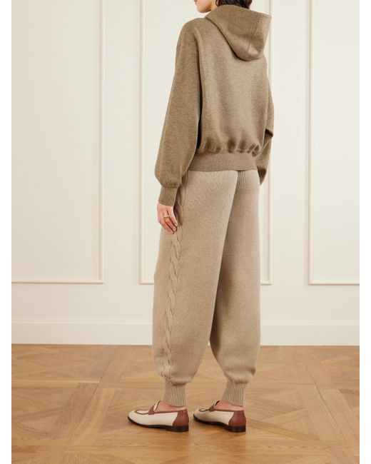 Loro Piana Natural Rio Bodro Cashmere-Blend Hoodie
